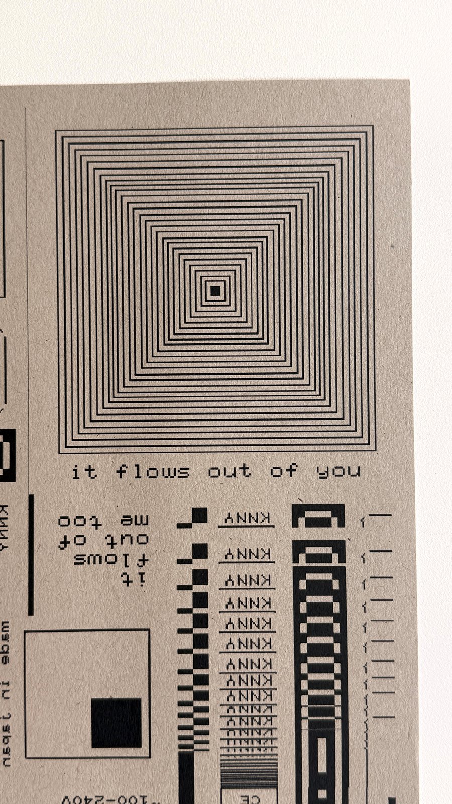 Mechanical Infinity (Kraft Print) product image (6)