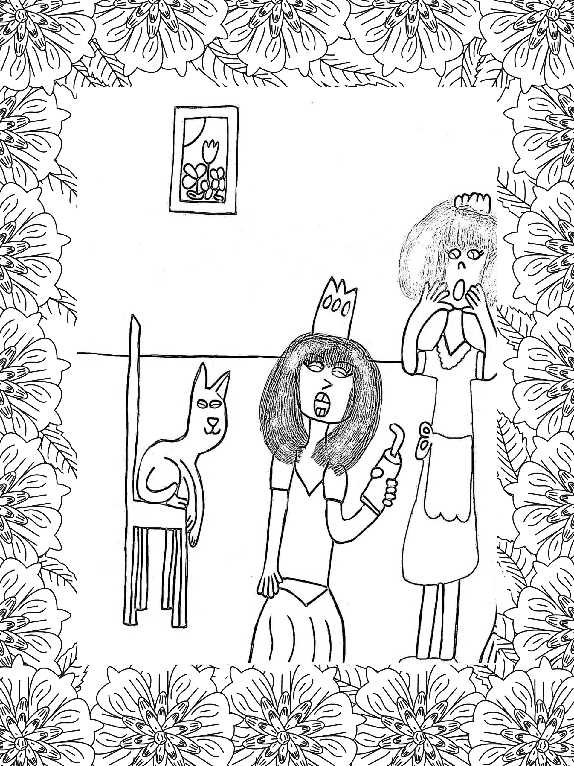 The Naughty Princess Coloring Storybook product image (7)