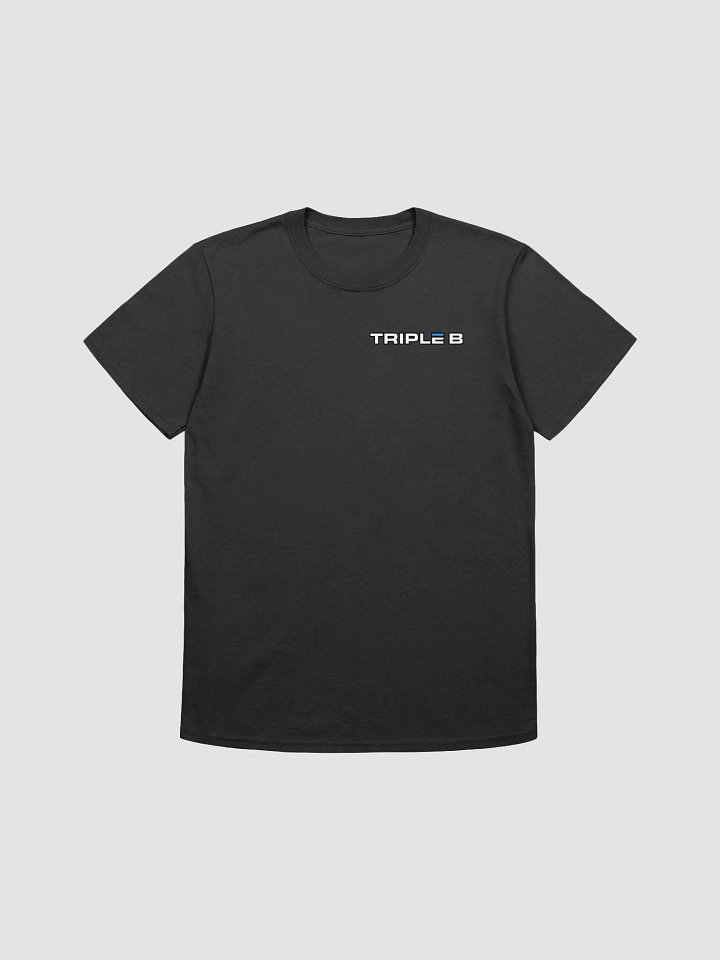 Triple B Racing tee w/ back (Black) product image (1)