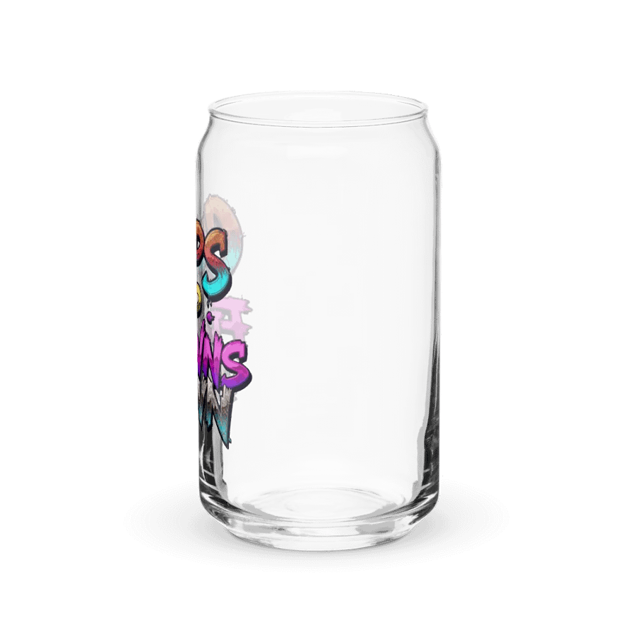 Vibrant Graffiti Can-Shaped Glass product image (7)