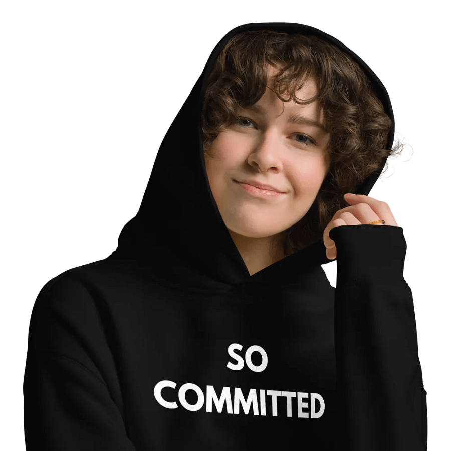 So Committed Motivational Hoodie product image (9)