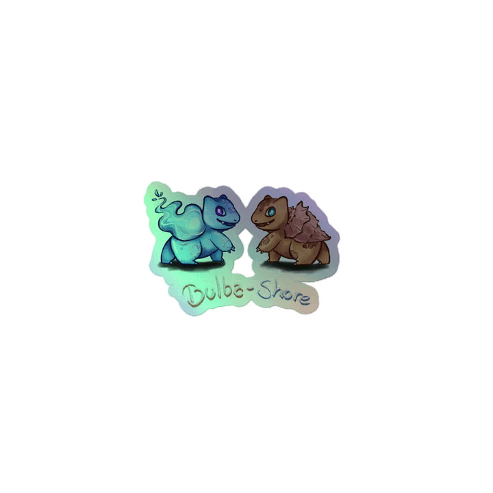 Bulba-shore Holographic Sticker product image (1)