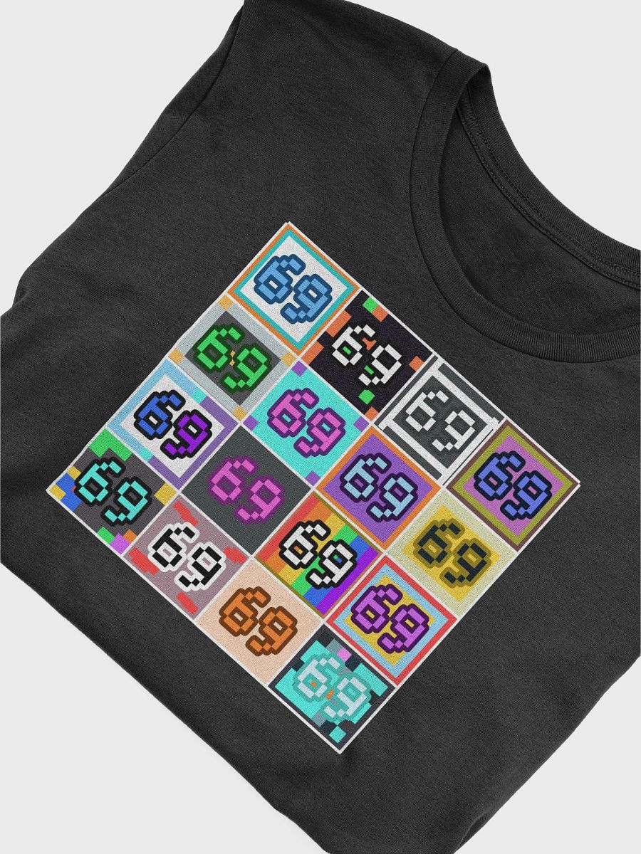 69 Sign Collage (POP ART) T-Shirt product image (5)