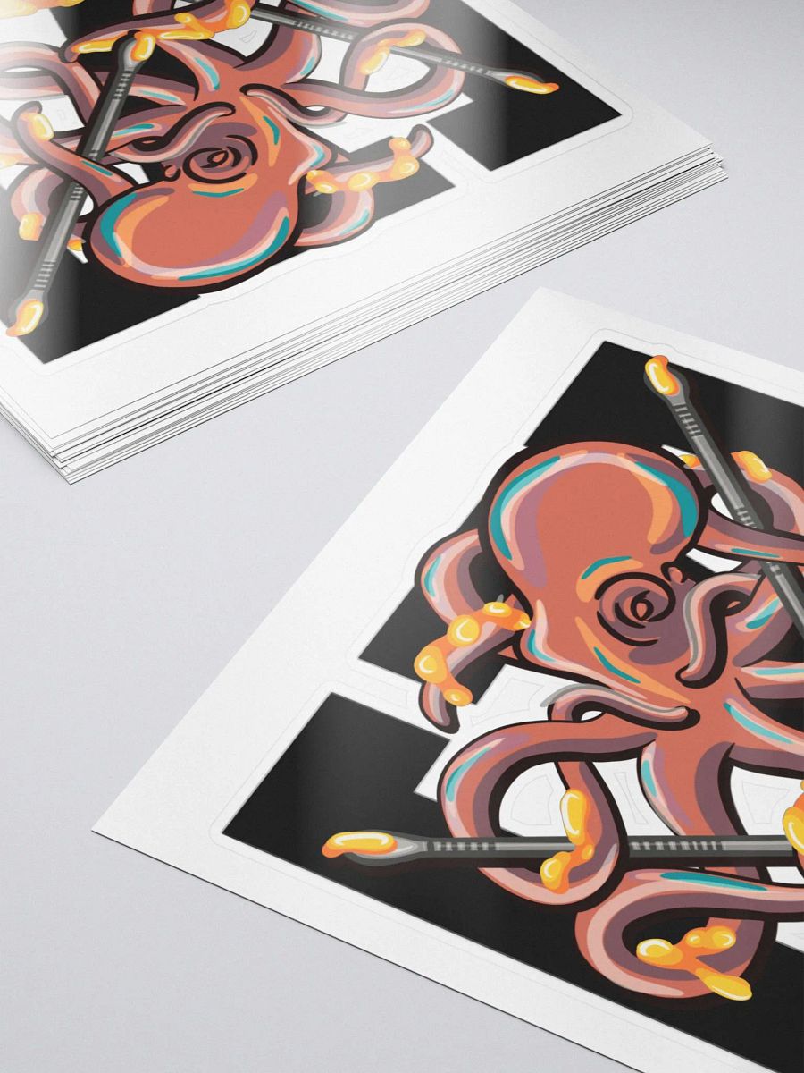 Dabbing Septopus Solid[7] Logo Sticker product image (3)