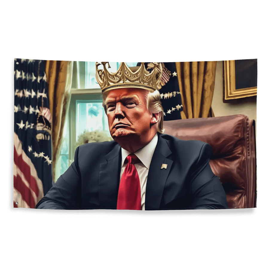 The King is the King Flag product image (2)