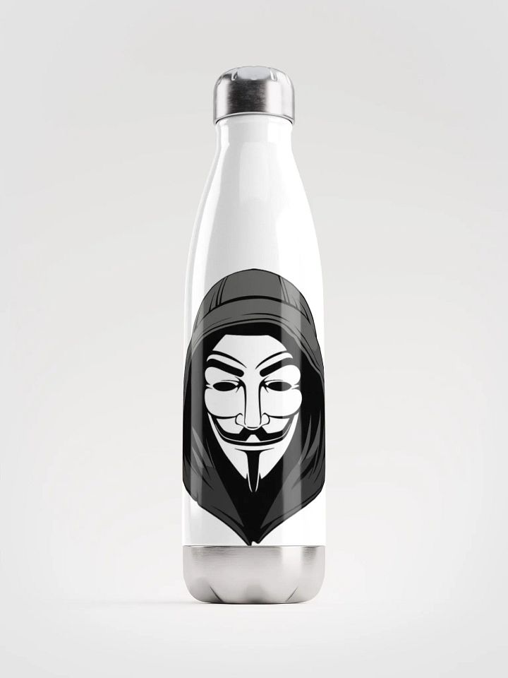 Guy Fawkes Mask Water bottle product image (2)