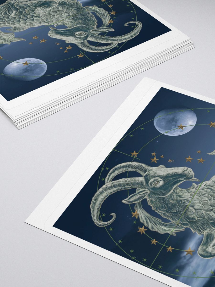 Capricorn Zodiac Sticker product image (12)
