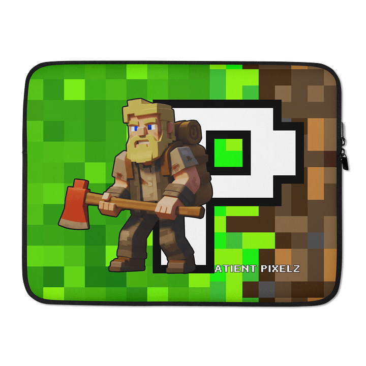 Patient PixelZ P Logo Laptop Sleeve (PixelZ My Craft) product image (2)