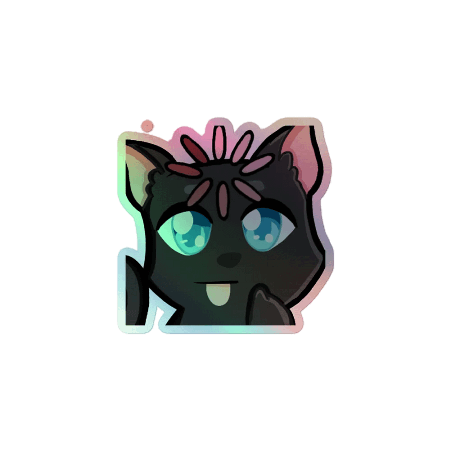 Brain Buffering Holo Sticker product image (1)