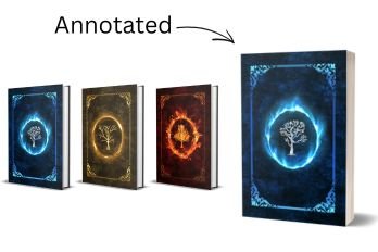 Annotated Warlock in Training and Studies in Demonology illustrated hardbacks product image (1)