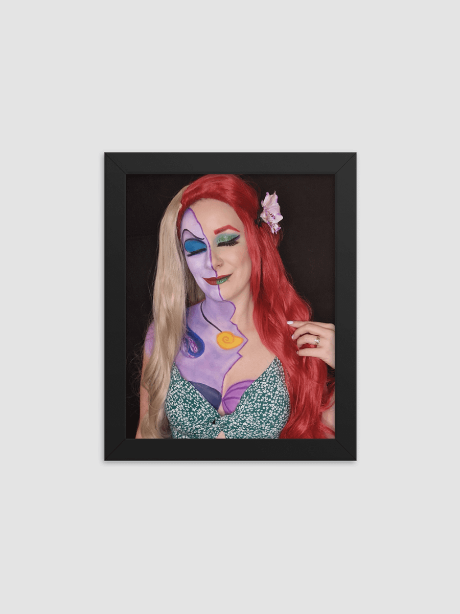 Ariel/Ursula Inspired - The Little Mermaid - Framed High-Quality Matte Poster product image (1)