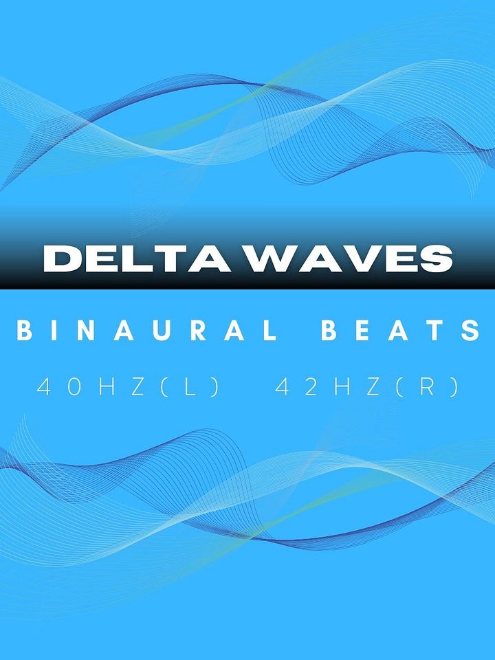 Delta Wave Binaural Beat 40(L) 42(R) product image (1)