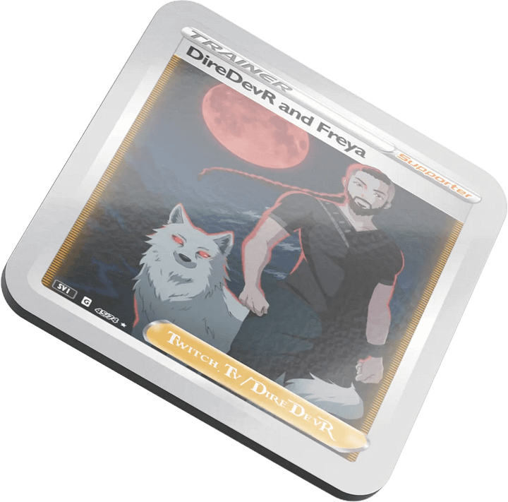Trainer Card Coaster product image (1)
