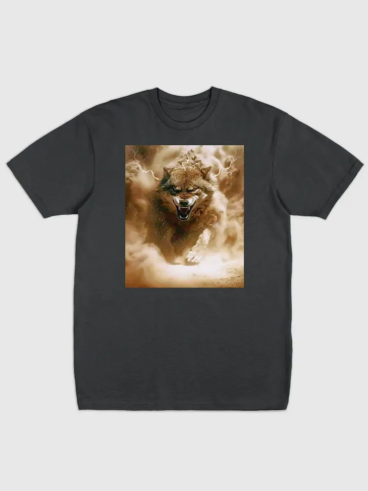 Thunderous Storm Wolf Tee product image (1)