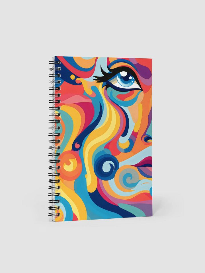 Psychedelic Vision Spiral Notebook product image (1)