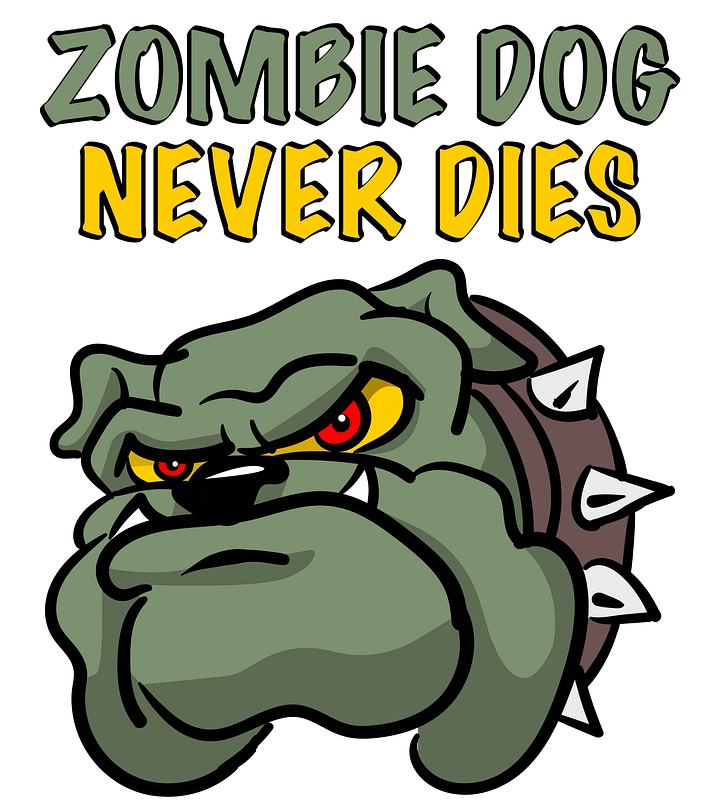 Zombie Dog Never Dies T-Shirt product image (2)