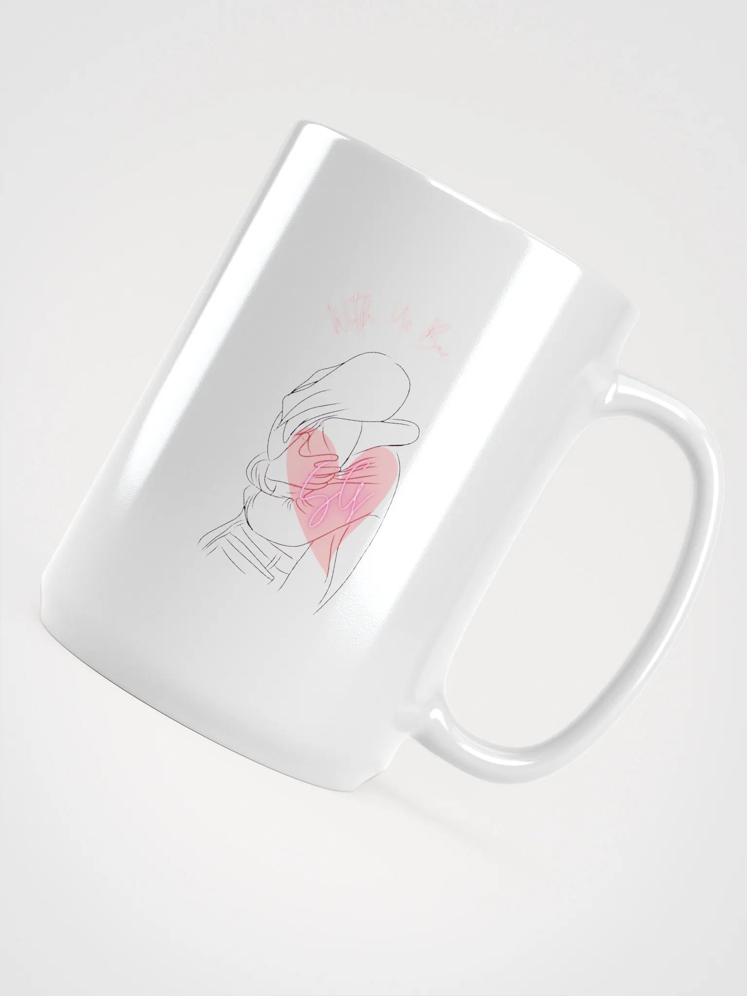 Earth Embrace! White Glossy Mug product image (4)