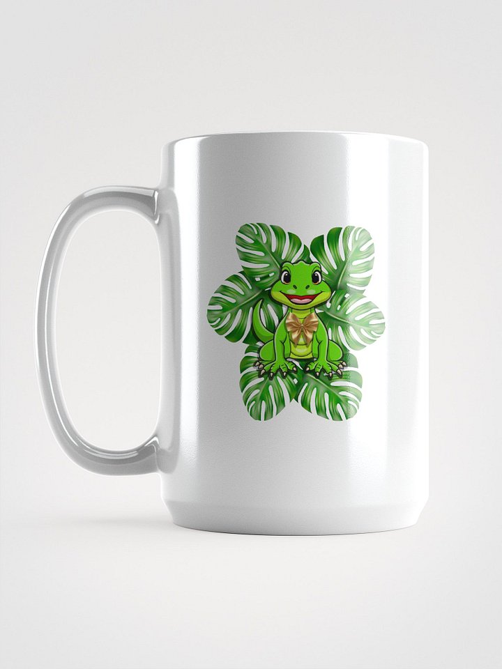Playful Frog with Tropical Foliage product image (1)