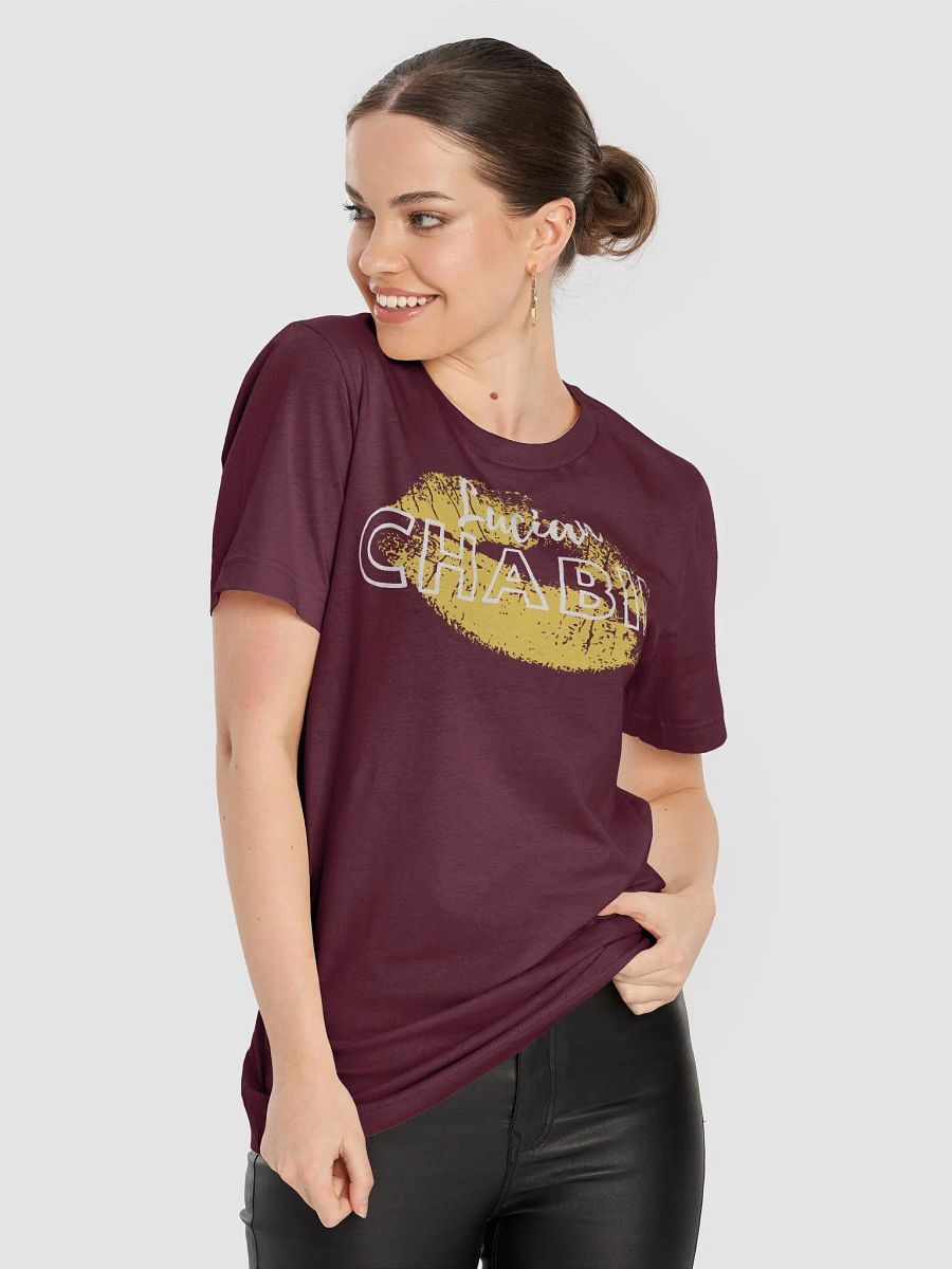 Lucian Chabin White Text Graphic Tee product image (39)