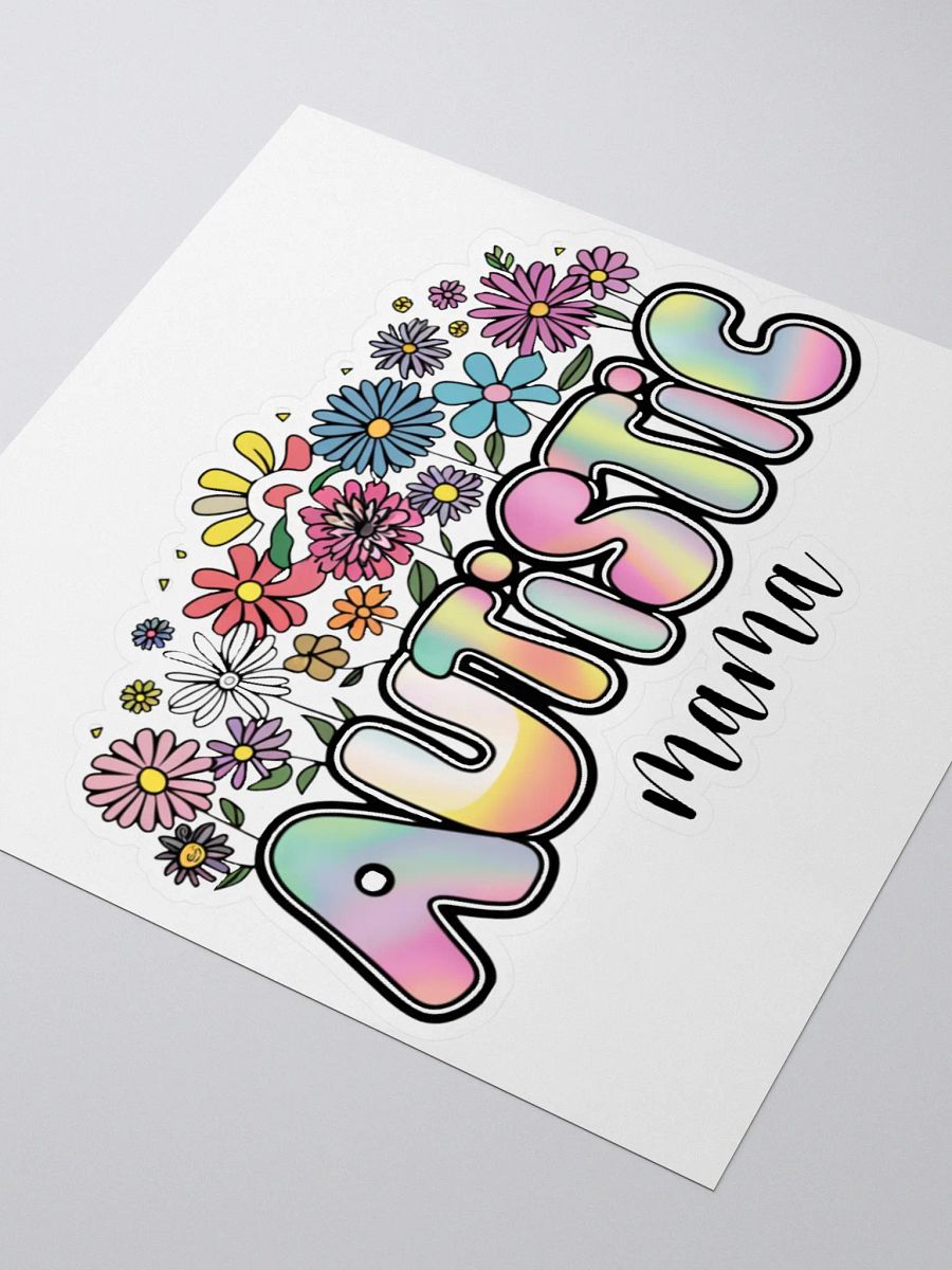 Autistic Mama Sticker product image (8)