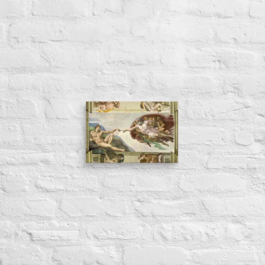 Michelangelo's 'The Creation of Adam' Sistine Chapel Canvas product image (2)