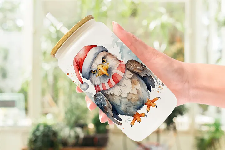 Eagle Flight Glass Can Sipper product image (2)