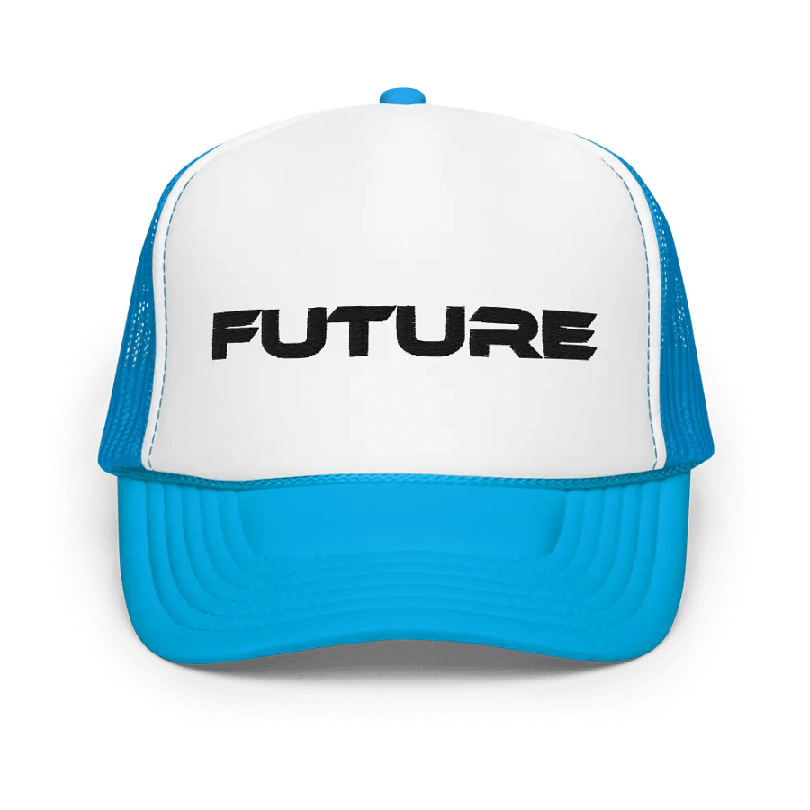 Future Dodgeball Club Foam Trucker Hat (Dark) product image (1)