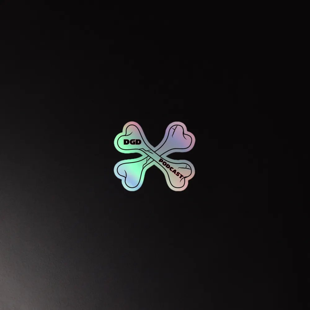 Bold & Holographic DGD Podcast Sticker Pack product image (4)