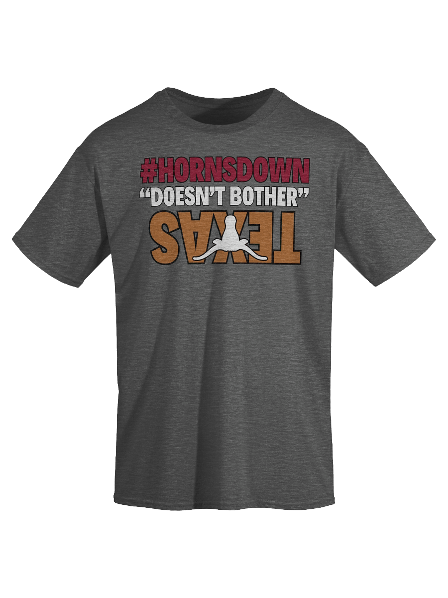 'Horns Down Don't Bother Texas!' Tee product image (2)