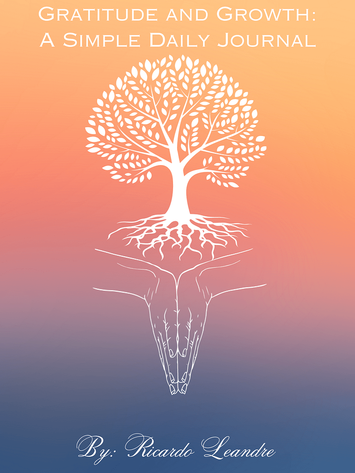 Gratitude and Growth: A Simple Daily Journal product image (1)