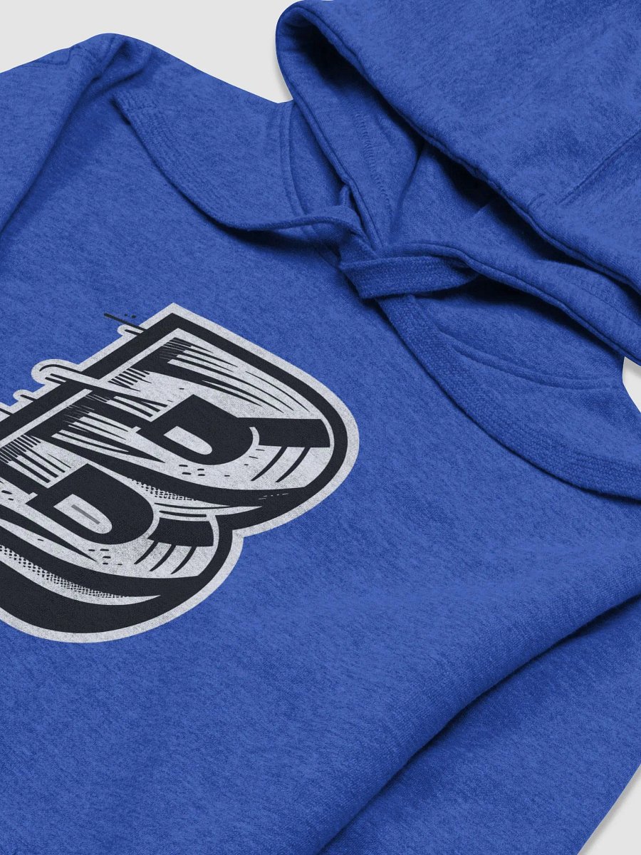 Dynamic Letter 'B' Unisex Premium Hoodie | AI Design initial B product image (3)