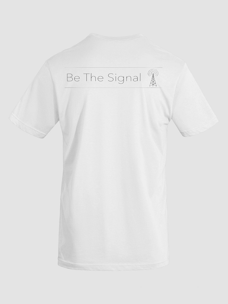 Be The Signal, Radio Waves - White Tee product image (4)