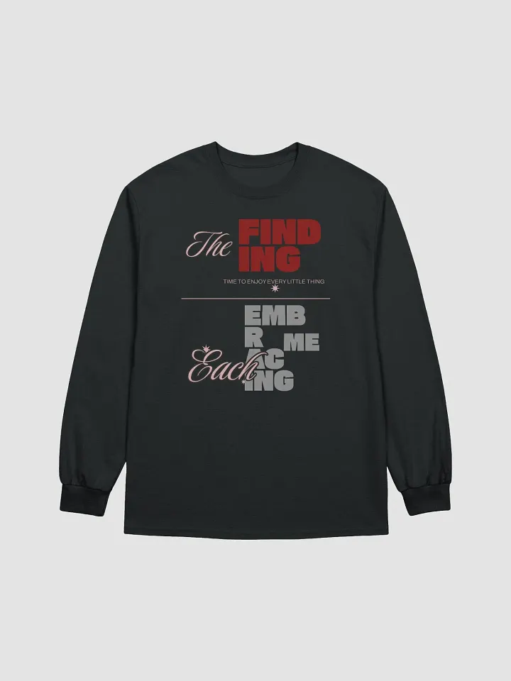 Finding Each Typography Long Sleeve Tee product image (1)