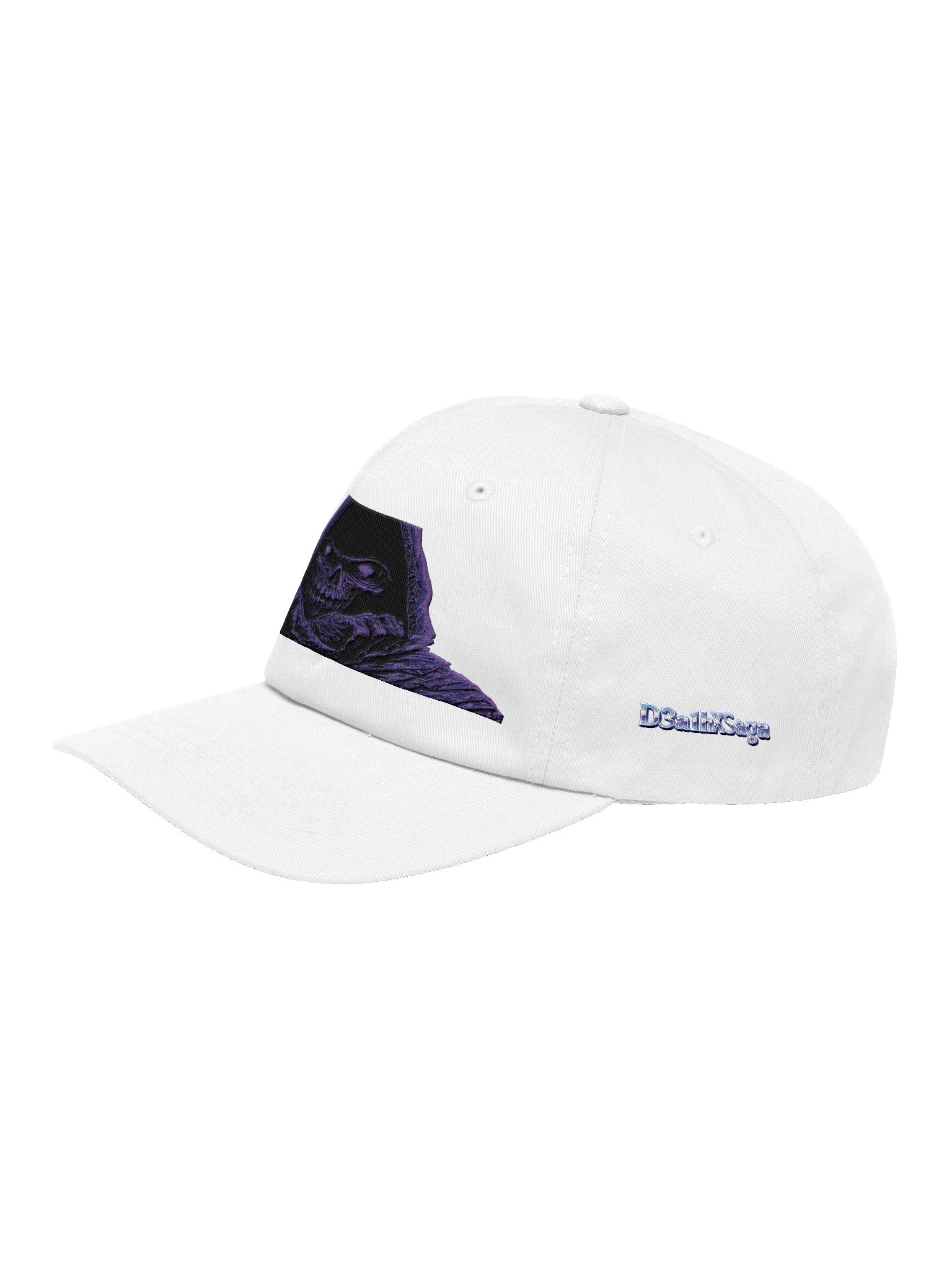 D3a1hXSaga: Midnight Drip Hat - White Edition product image (4)