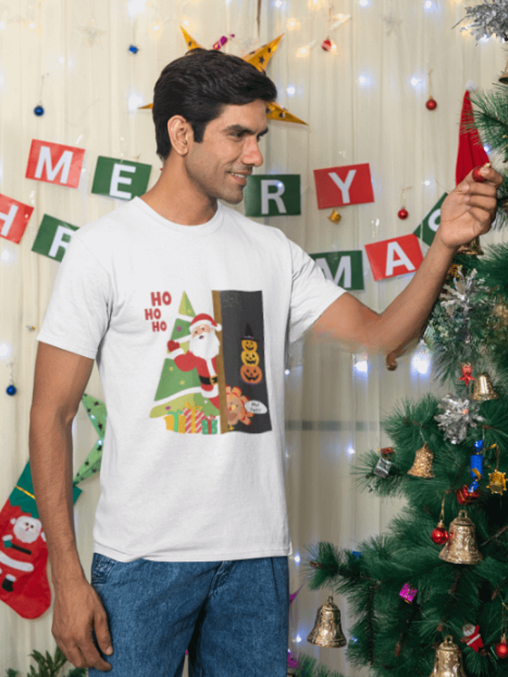 HO HO HO... Not Yet!! - UNISEX T-SHIRT product image (2)