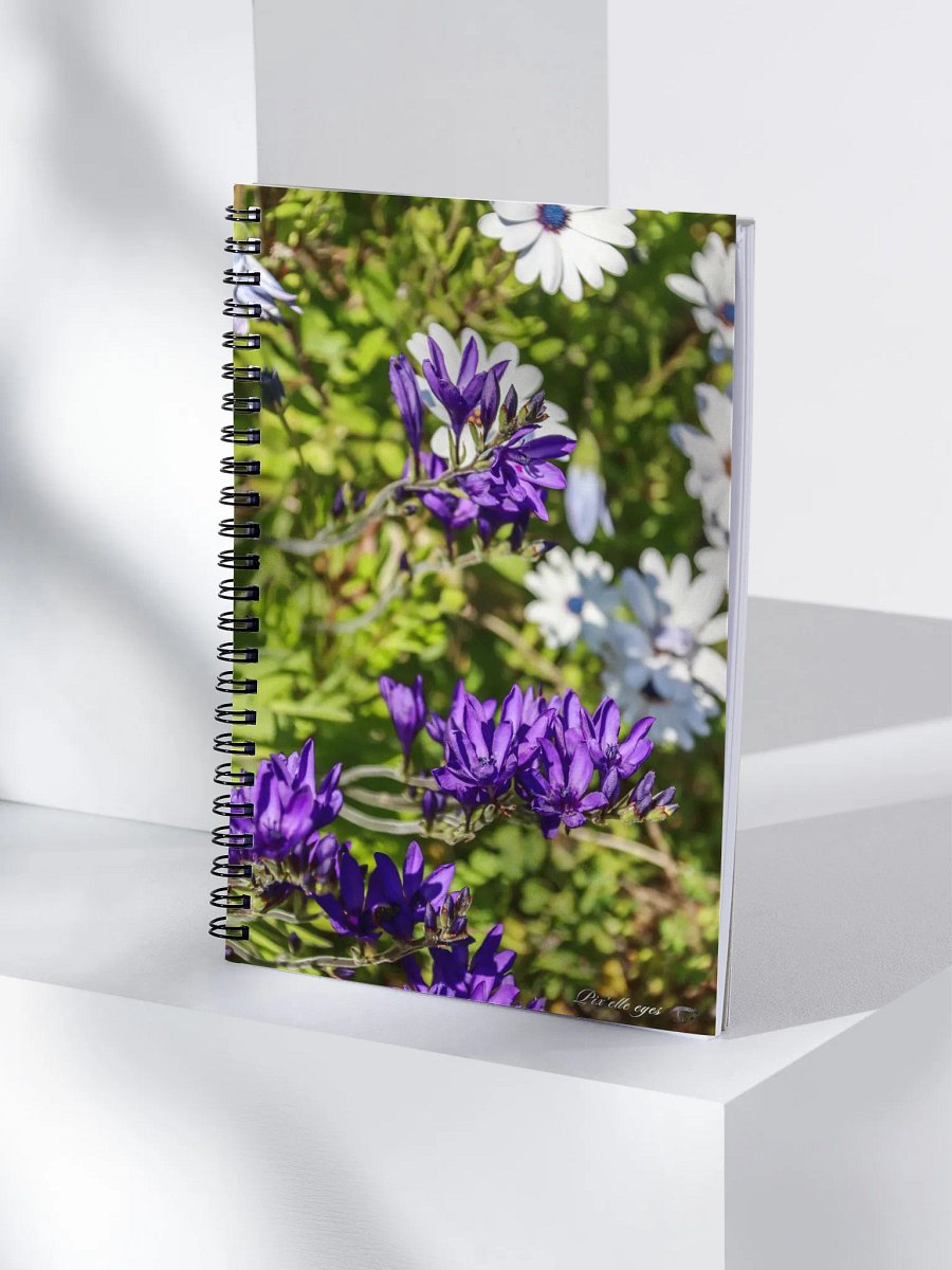 📓 Notebook Collection PURE – Jardin du Rayol – Babiana & Marguerites du Cap product image (4)