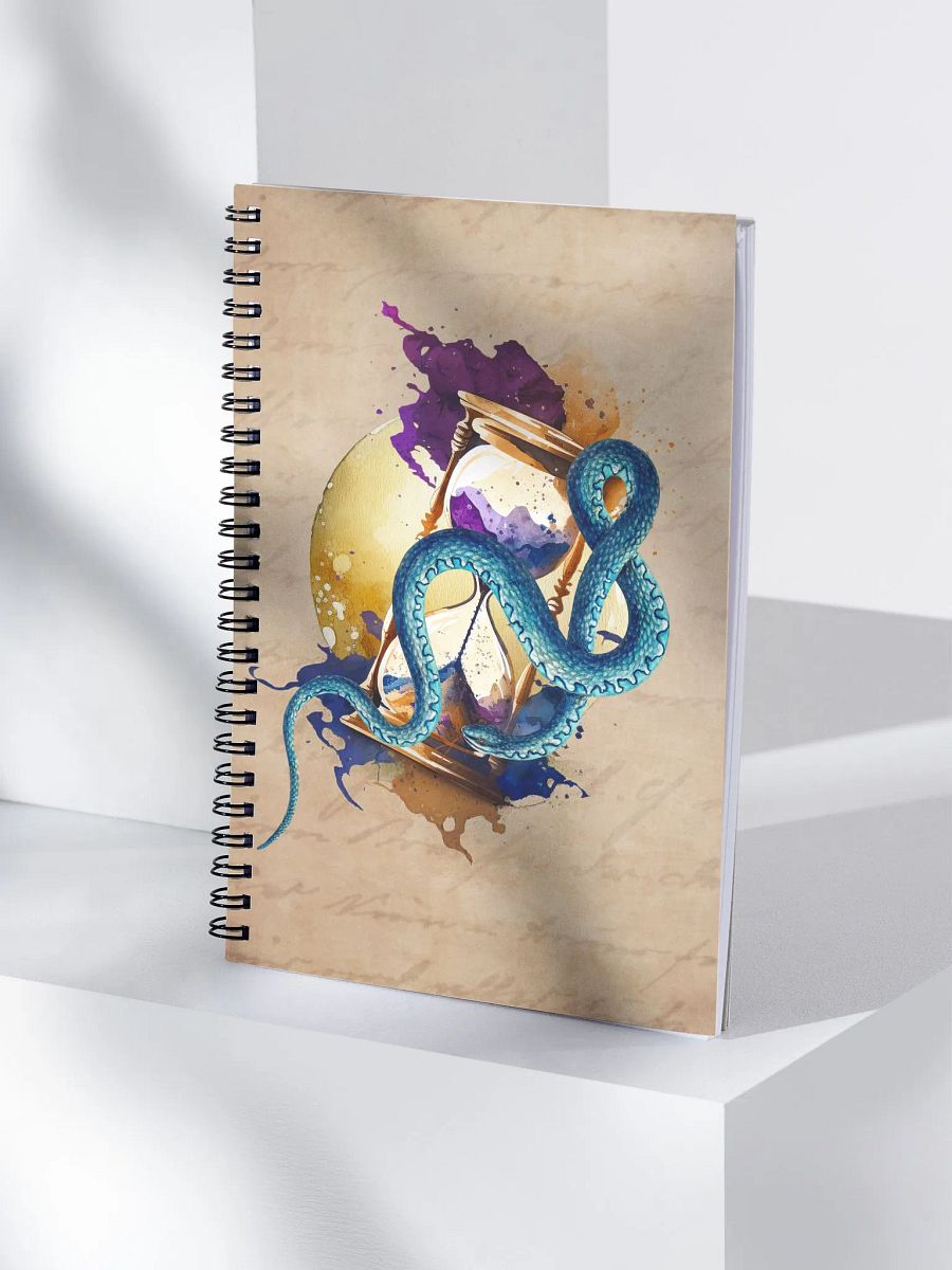 Serpent of Time Snake Notebook product image (5)