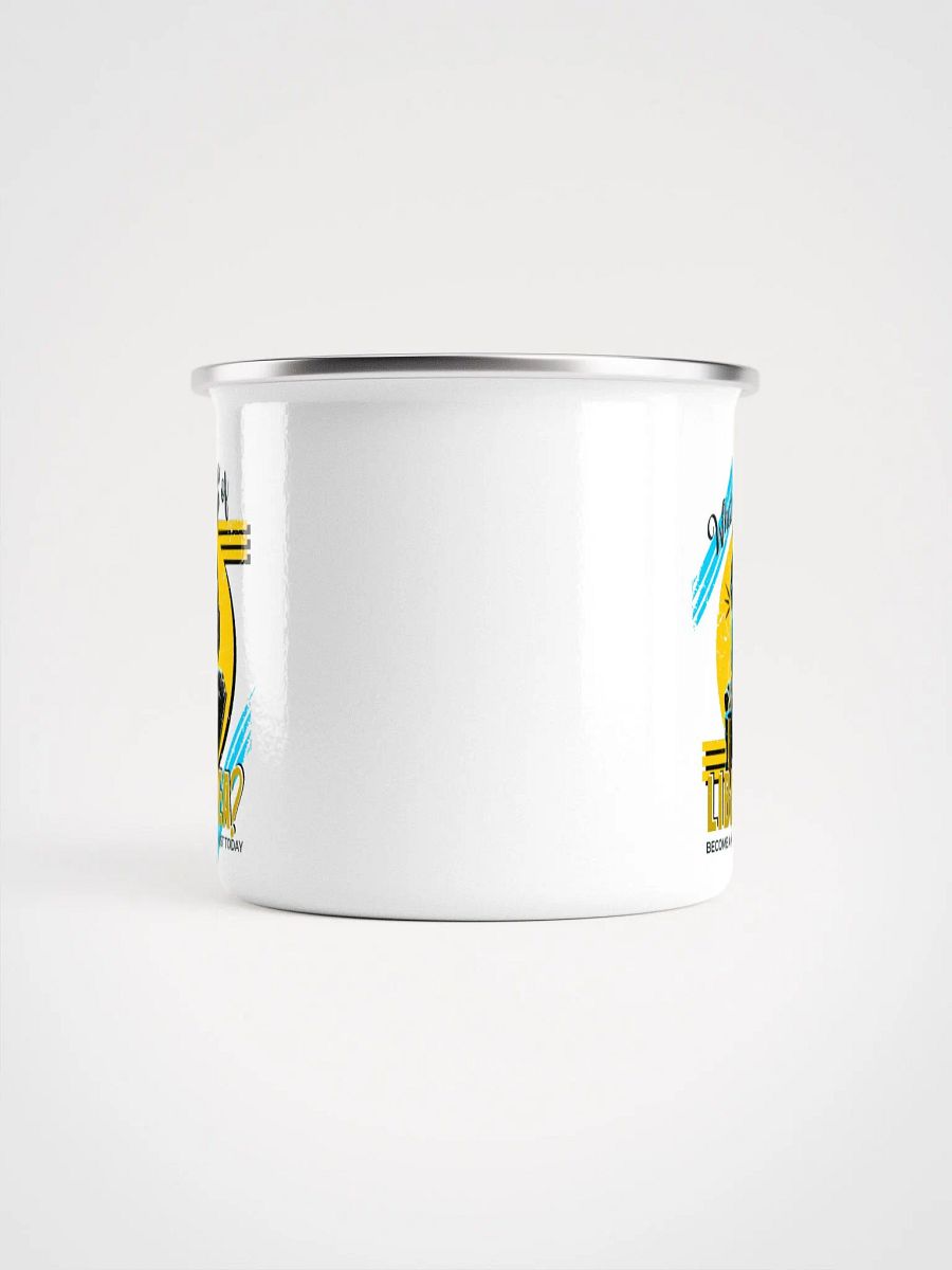 Helldivers 2 Enamel Camp Mug | What About a Cup of Liber-Tea? Retro Military Design product image (2)