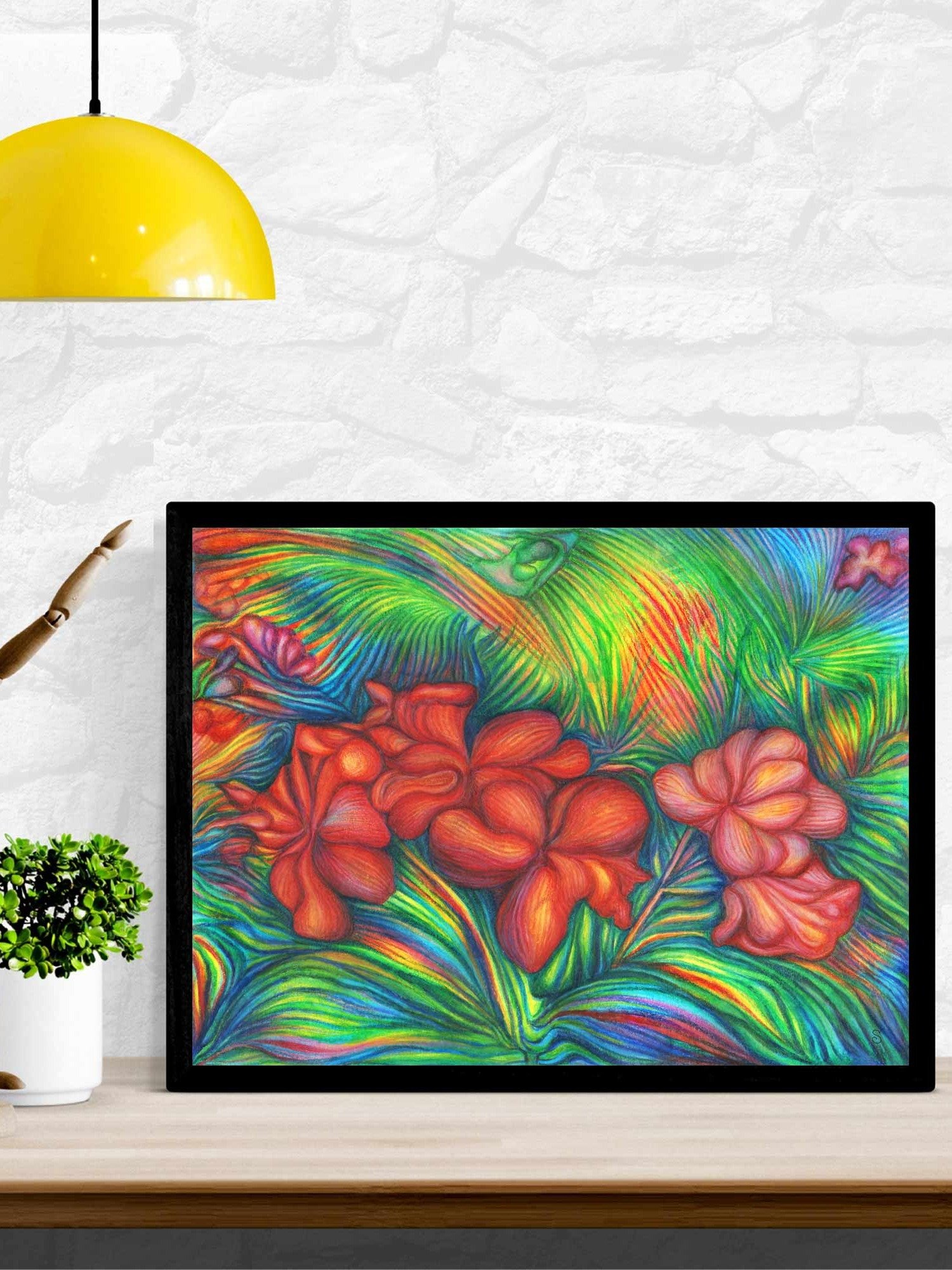 Blank Canvas Collection - Tropical Red Flowers product image (6)