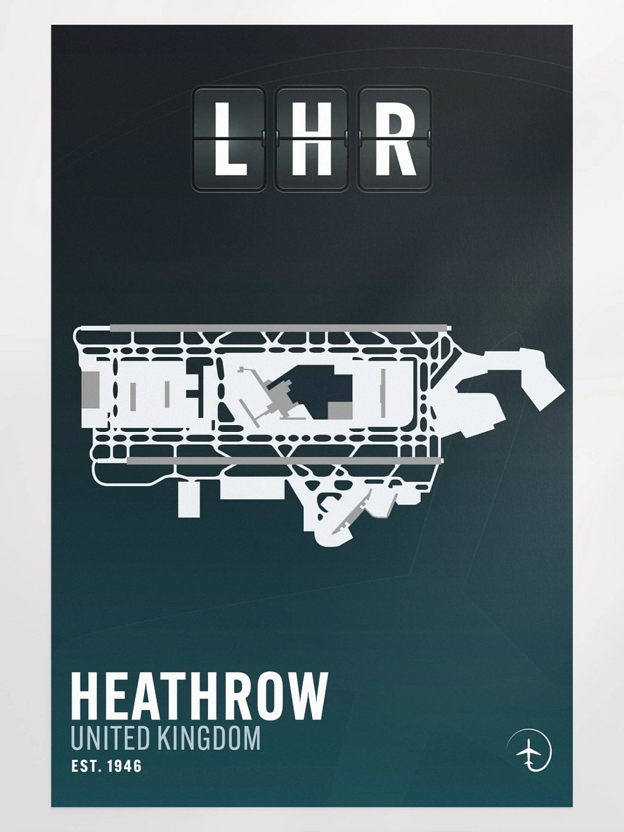 London LHR Poster product image (1)