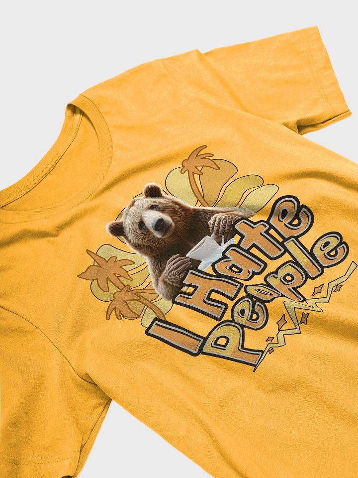 I Hate People Bearly Social T-Shirt product image (14)