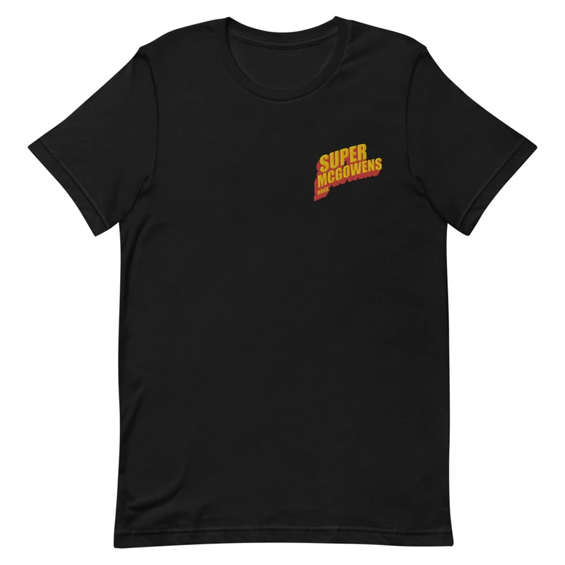 SUPER MCGOWENS BROS T-SHIRT (Embroidered) product image (1)