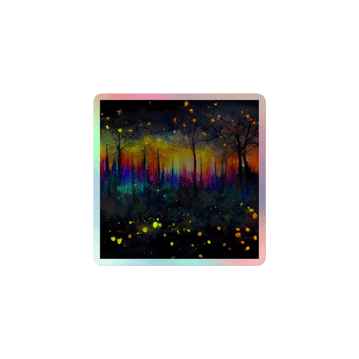 Enchanted Forest Holographic Sticker Set product image (1)