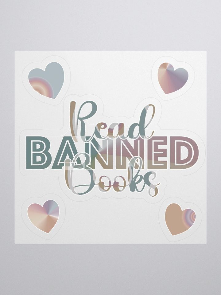 Read Banned Books Sticker product image (1)