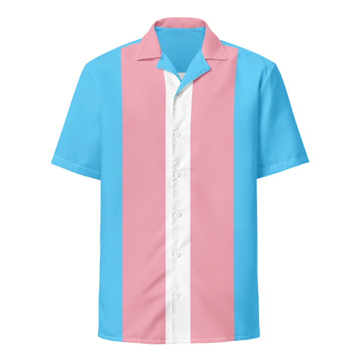 Trans Pride Flag - All-Over Hawaiian Shirt product image (1)