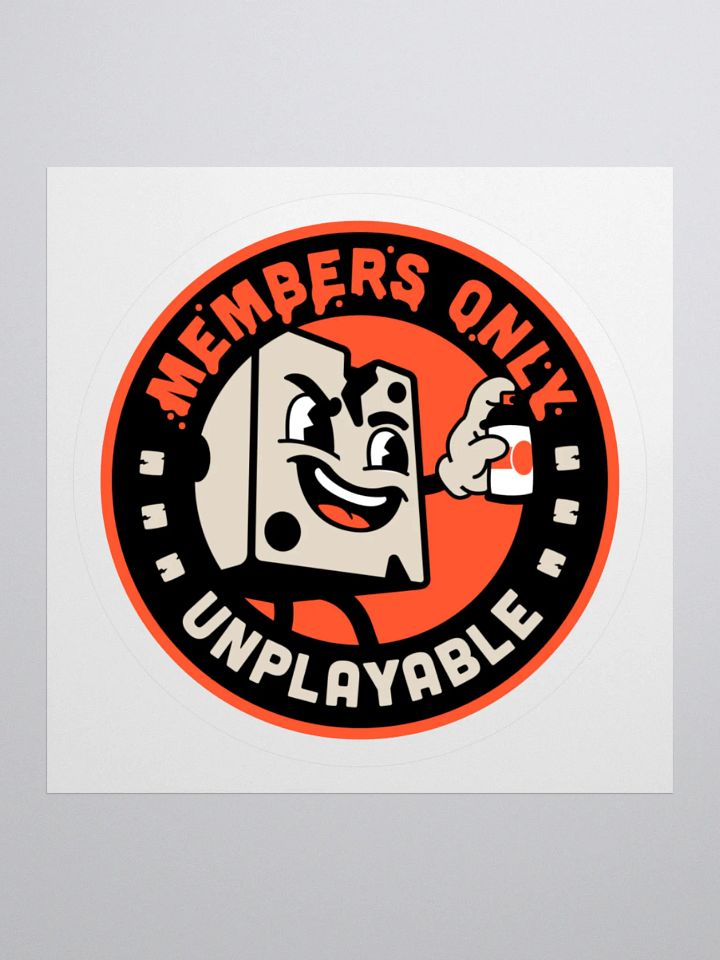 Members Only Sticker product image (1)