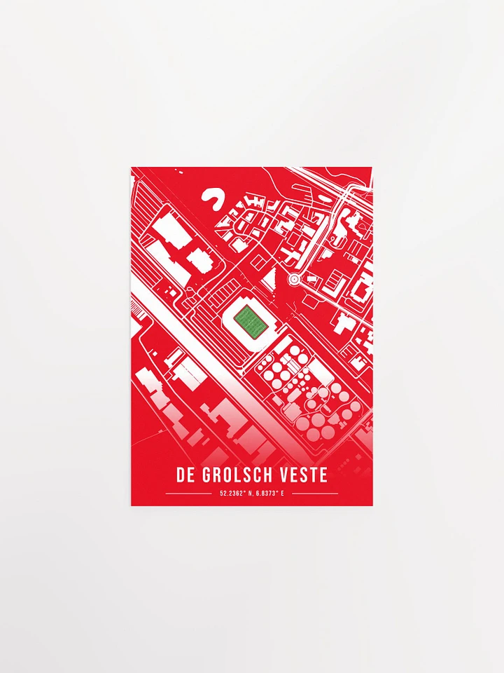 De Grolsch Veste Map Design Poster product image (2)