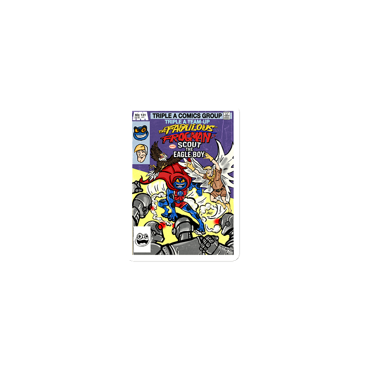 Triple A Team-Up Frogman and Scout Magnet product image (1)