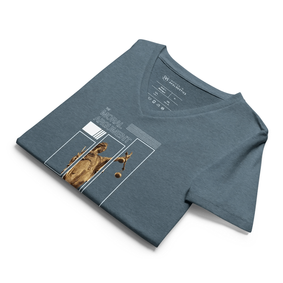 The Moral Argument V-Neck Women’s T-Shirt product image (39)