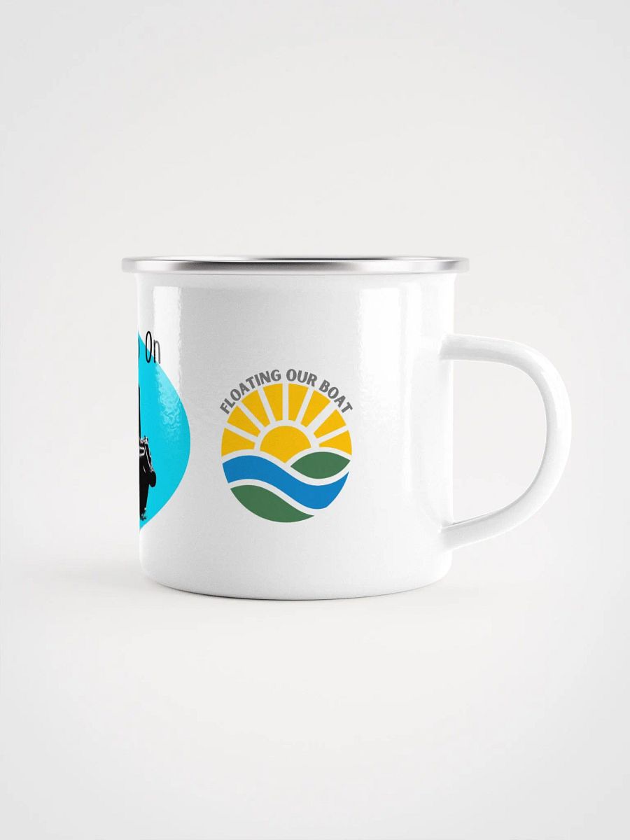Keep on Pootlin' Enamel Mug product image (2)